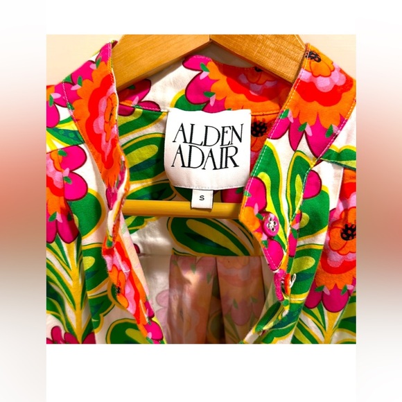 Alden Adair Bella Dress - White Sunflower - Picture 4 of 10